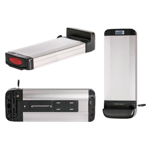 36v 48V 11ah 13ah 14.5ah 17ah Electric Bicycle Rechargeable Lithium Battery Case 10S5P 13S4P Rear Rack Type box