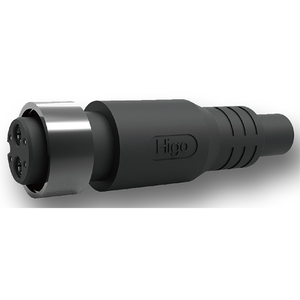 Higo high quality 2power 4signal pin motorcycle battery for ebike High Current IP67 waterproof connector plug